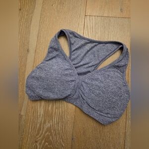 Beyond Yoga Medium Gray Women's Sports Bra